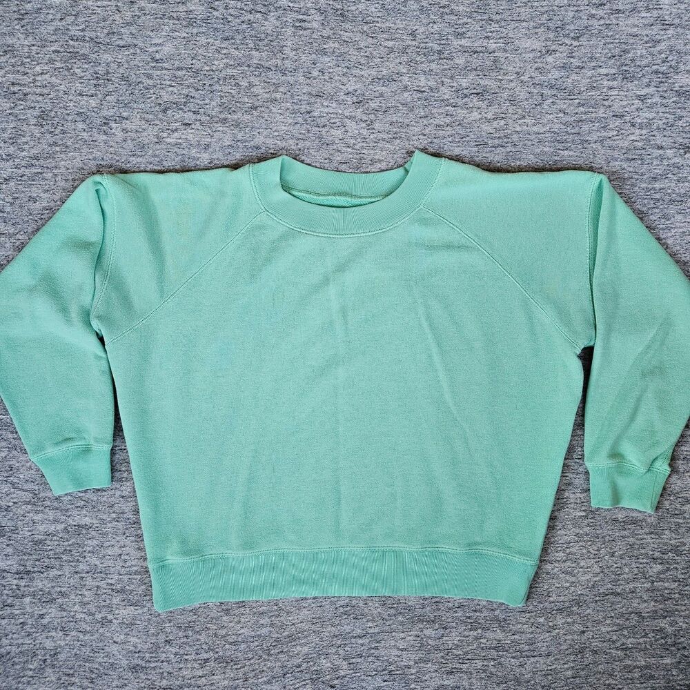 Entireworld Pullover Mock Neck Sweatshirt Size Medium Green Type A Version 3